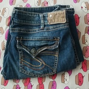 16X32 silver jeans